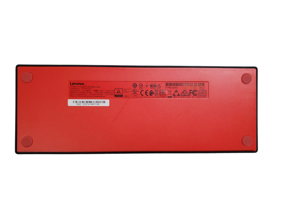Lenovo ThinkPad Thunderbolt 3 Workstation Dock - 40AN DK1841