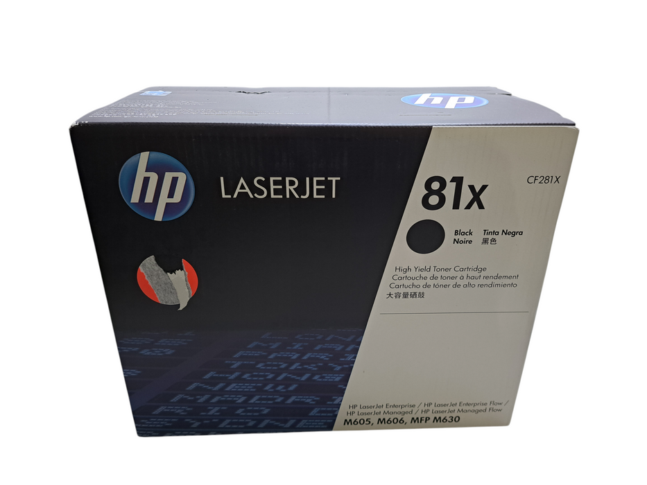 HP 81X CF281X Original HP Black Toner Cartridge – High Yield (New Sealed)