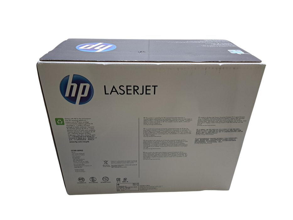HP 81X CF281X Original HP Black Toner Cartridge – High Yield (New Sealed)