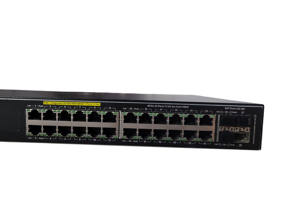 HP Aruba 2530-24G-PoEP J9773A 24-Port Gigabit PoE+ Managed Switch