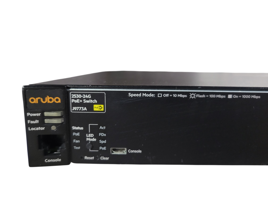 HP Aruba 2530-24G-PoEP J9773A 24-Port Gigabit PoE+ Managed Switch