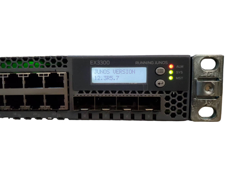 Juniper EX3300-24T 24-Port w/ 4x SFP Gigabit Ethernet Switch @