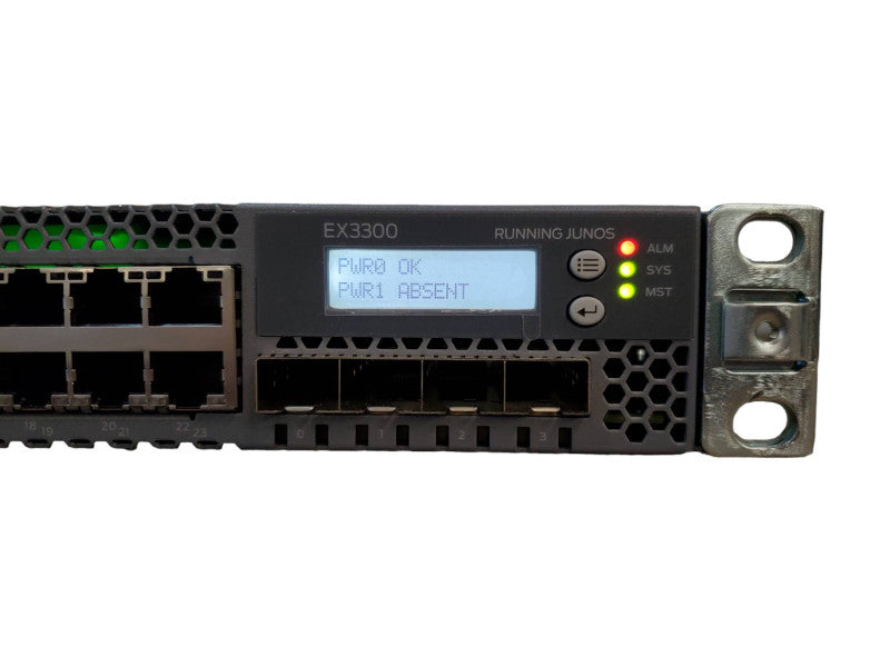 Juniper EX3300-24T 24-Port w/ 4x SFP Gigabit Ethernet Switch @