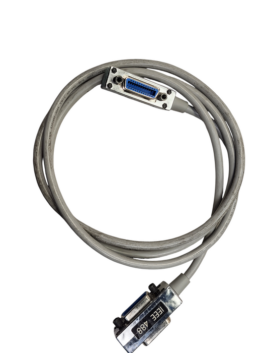 Lot of 6x IEEE 488 2-meter long cables