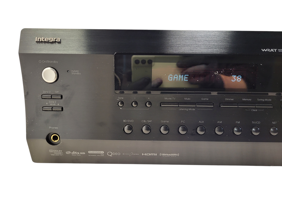 Integra DTR-20.4 5.2 Channel AV Receiver Tested | NO REMOTE