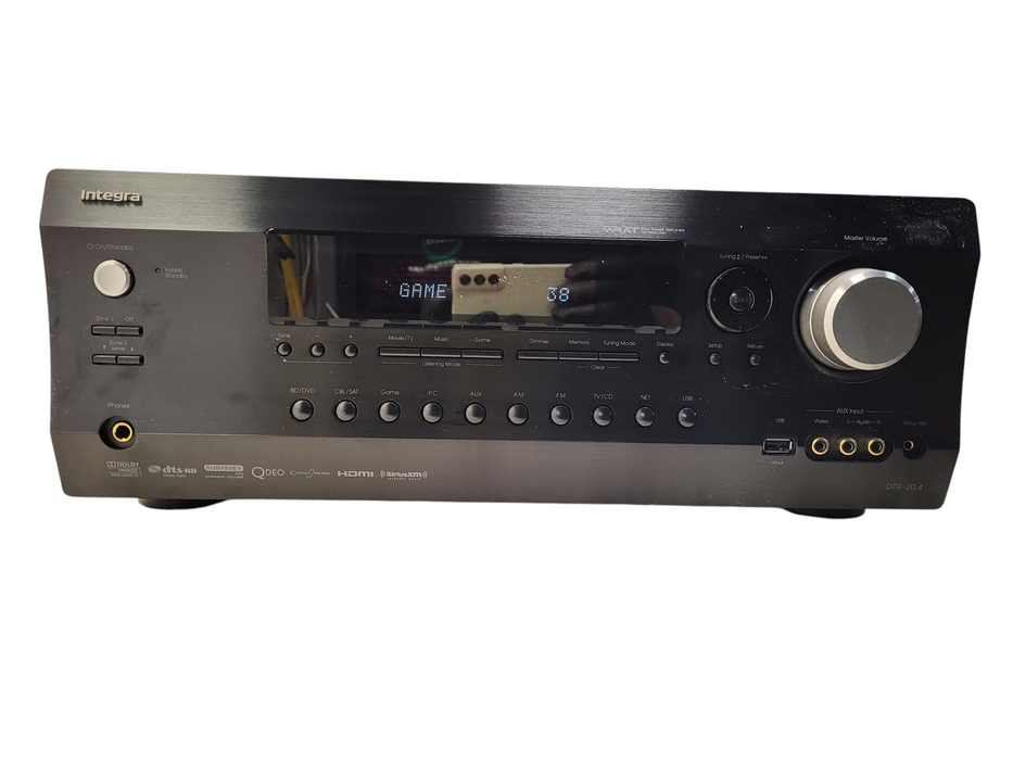 Integra DTR-20.4 5.2 Channel AV Receiver Tested | NO REMOTE