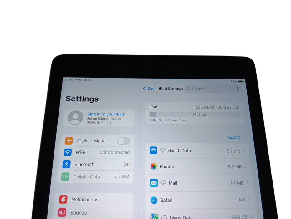 Apple iPad 6th Gen - 128GB - Space Gray [A1954]