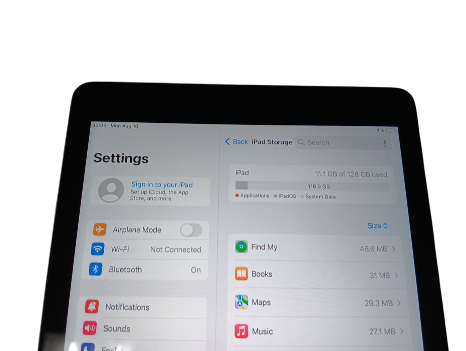 Apple iPad 6th Gen - 128GB - Space Gray [A1893]