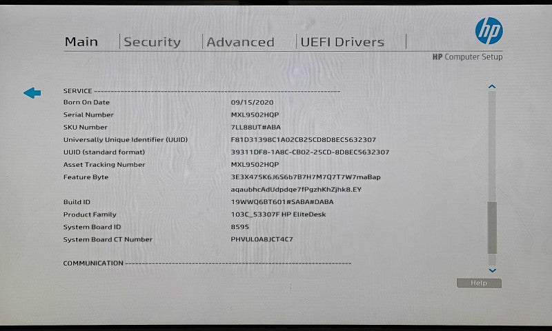 HP EliteDesk 800 G5 Mini, i5-9500T 2.00GHz, 16GB DDR4, 512GB NVMe, WiFi, PWR Q