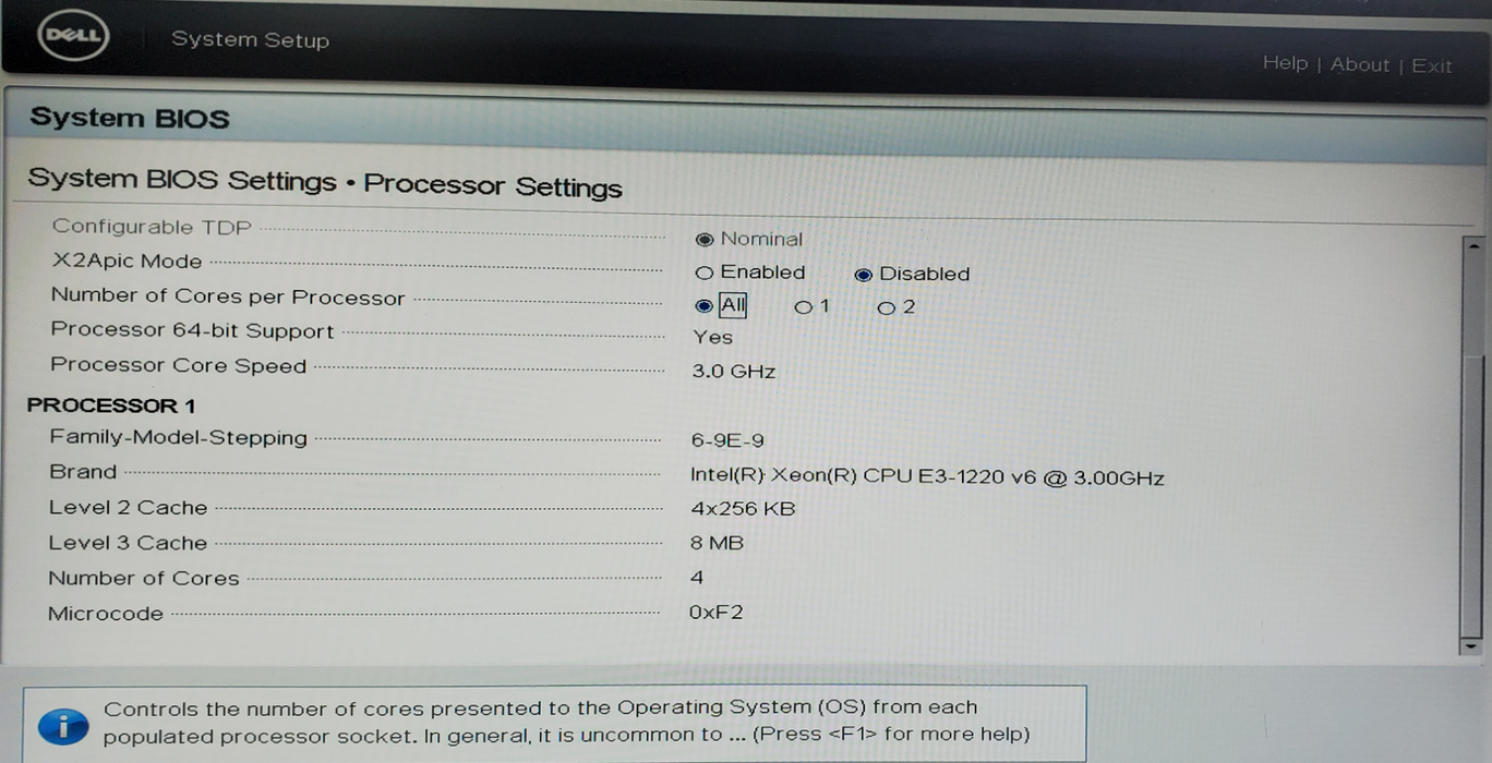 Dell PowerEdge T130 - 1x Xeon E3-1220 v6, 16GB DDR4, H330 - No HDD