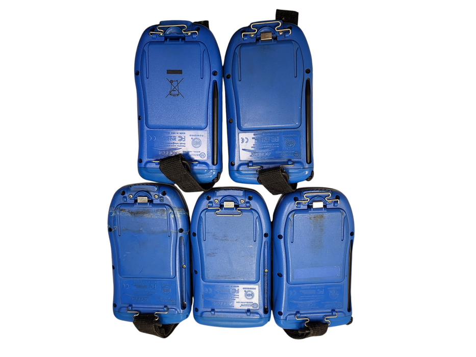 Lot of 5x ACEECA MEAZURA MEZ1000 RUGGED DIGITAL ASSISTANT w/ battery READ