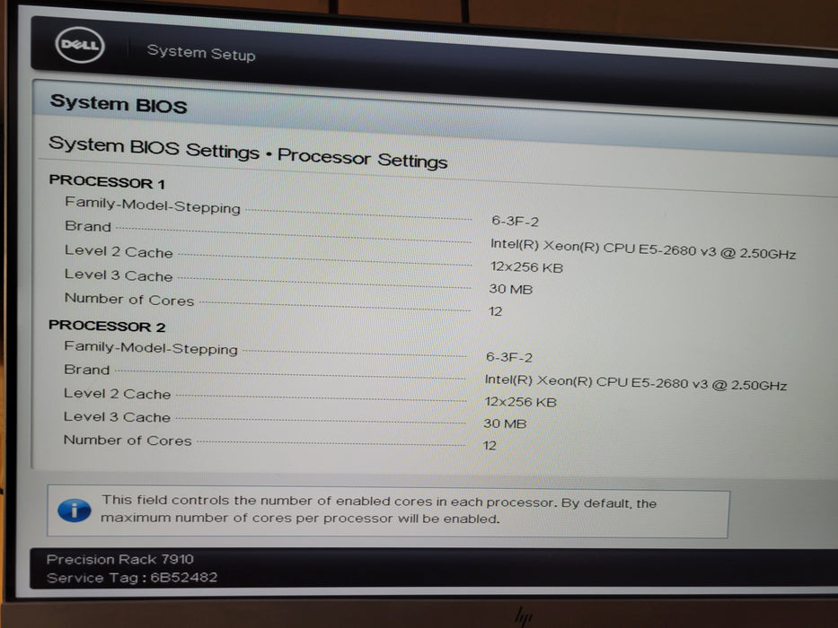 Dell Precision Rack 7910 - 2x Xeon E5-2680 v3 32GB DDR4 PERC H330 Mini 1100W PSU