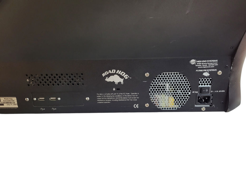 High End Systems Flying Pig Systems Road Hog Lighting Console