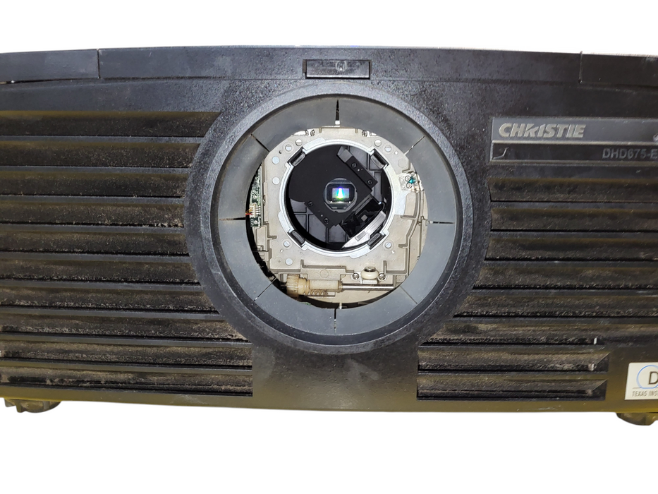 Christie DHD675-E Dual Lamp Projector No lens READ