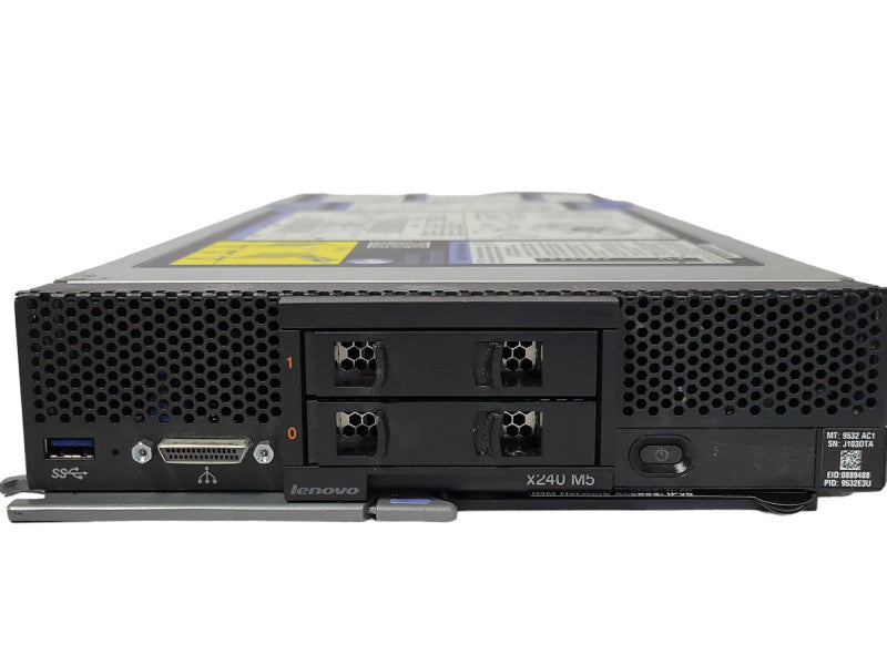 Lenovo System X2400 M5 Blade Server with 2x E5-2650 V3 2.3GHz, 64GB DDR4 Q_