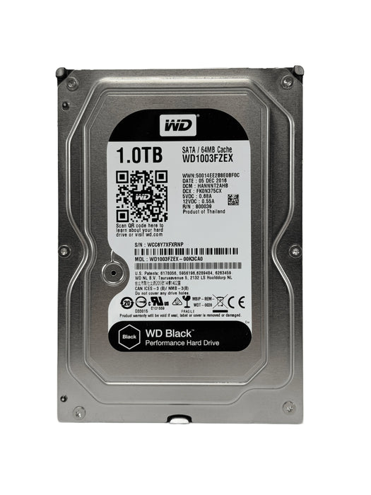 1TB 3.5" Sata Hard Drive - Assorted Brands/Models