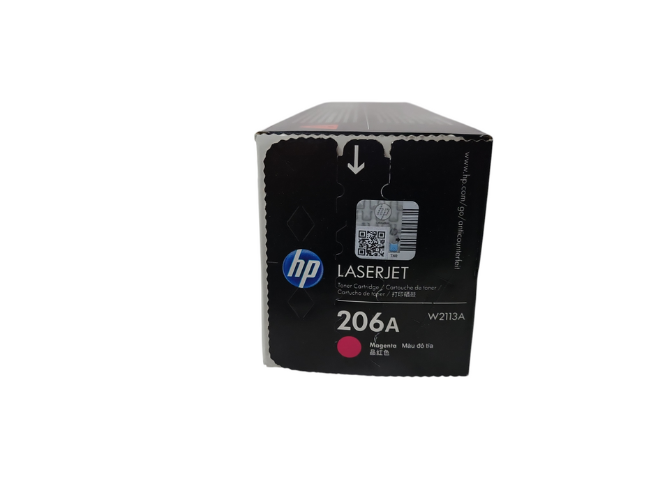 HP 206A Magenta Original LaserJet Toner Cartridge, W2113A