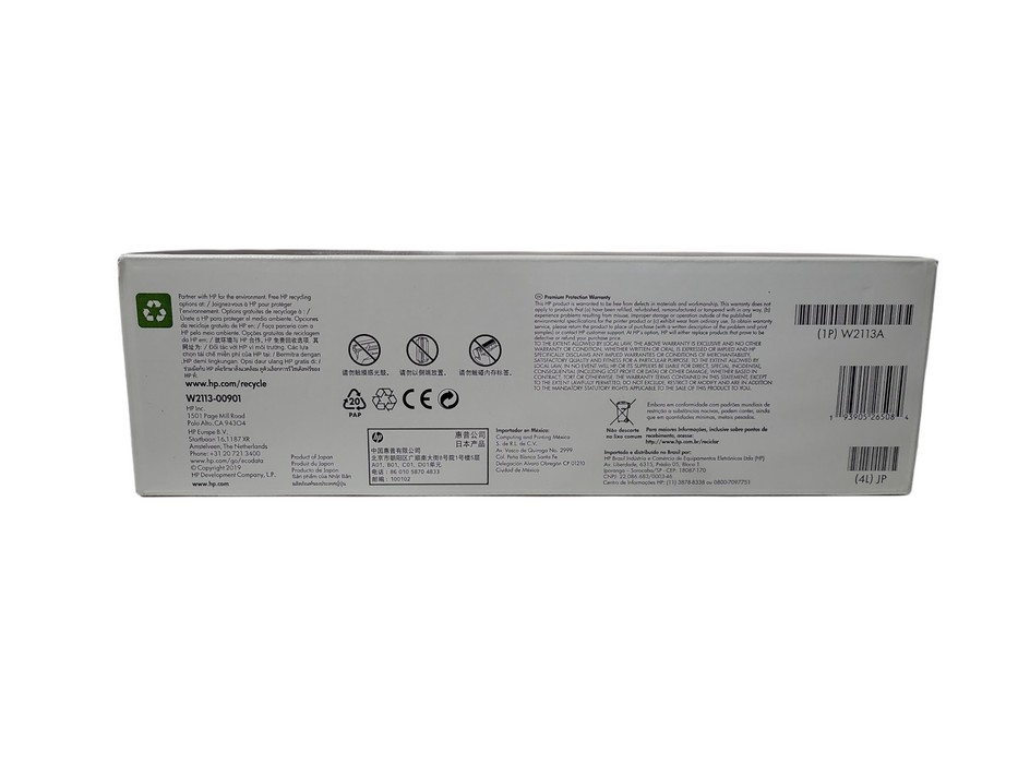 HP 206A Magenta Original LaserJet Toner Cartridge, W2113A
