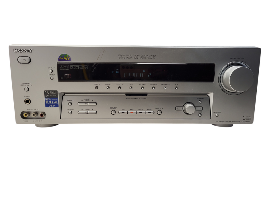 Sony STR-DE695 6.1 Channel AV Receiver Dolby Digital DTS Home Theater