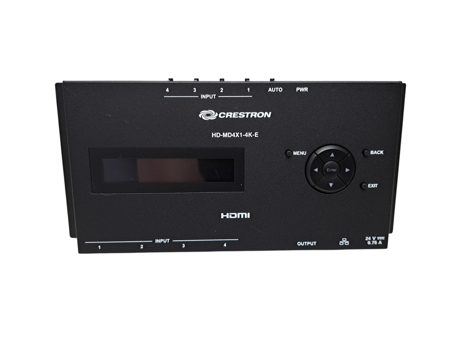 Crestron HD-MD4X1-4K-E 4x1 4K HDMI Switcher