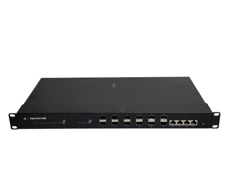 Ubiquiti EdgeSwitch 16 XG ES-16-XG 16-Port 10G Managed Switch SFP+ w/ RACK EARS