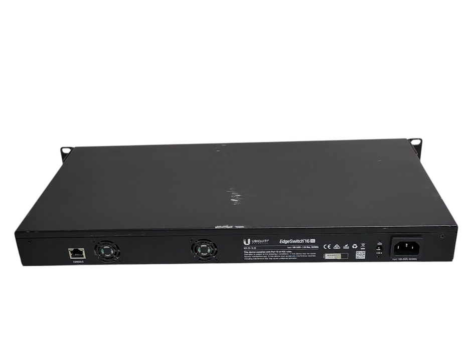 Ubiquiti EdgeSwitch 16 XG ES-16-XG 16-Port 10G Managed Switch SFP+ w/ RACK EARS
