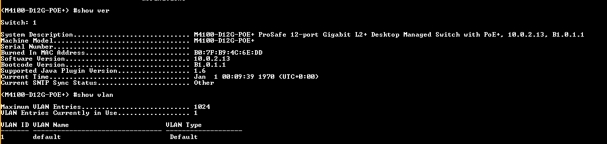 Netgear ProSAFE 12-Port Gigabit L2+ Desktop Managed Switch M4100-D12G