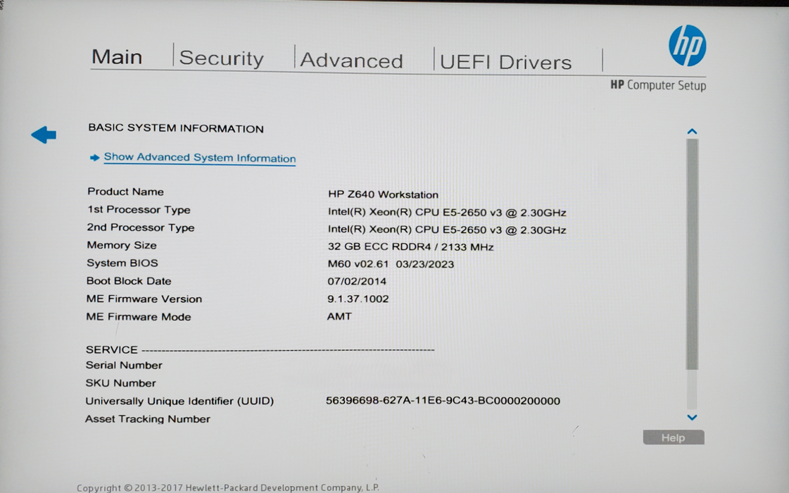 HP Z640 Workstation - 2x Xeon E5-2650 v3, 32GB DDR4 - No HDD/GPU