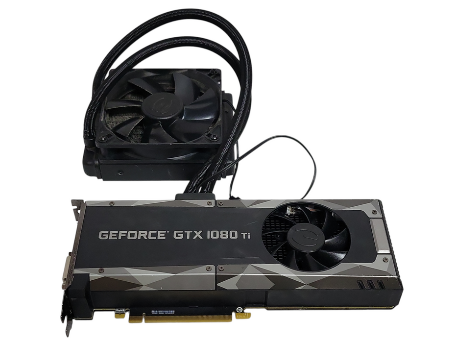 EVGA Hybrid SC2 geforce gtx 1080 ti 11G-P4-6598-KR, READ