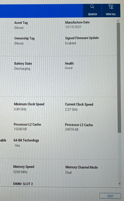 Dell XPS 15 9510 i7-11800H RTX 3050 4GB GPU 16GB 256SSD No Power Adapter READ!