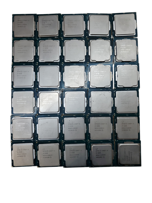 Lot of 120x 6th to 9th Gen i-series Desktop CPUs (CPU69-P4)