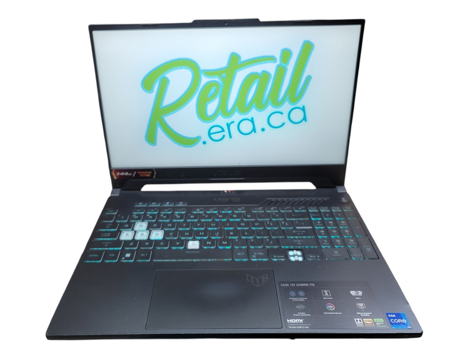 ASUS Tuf Gaming F15 15" i7-12700H 16GB DDR4 RTX 3050 256GB NVMe READ
