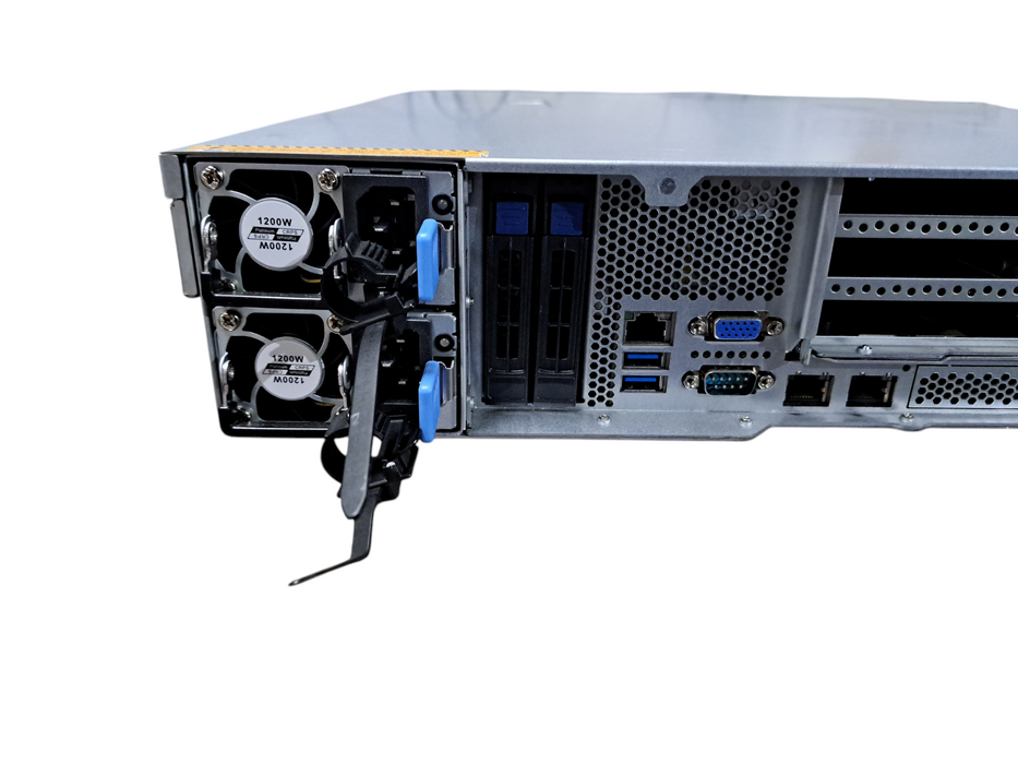 SuperCloud R2218 T12 2U Barebones Server | 12x 3.5", 2x 2.5" | 2x 1200W READ