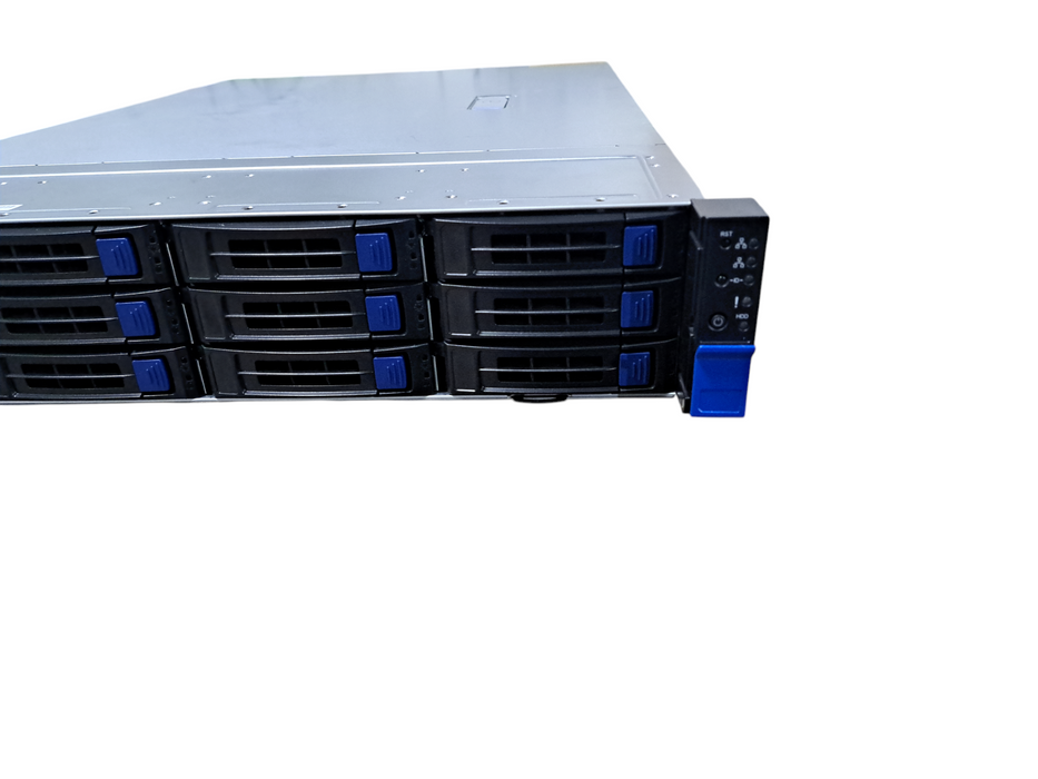 SuperCloud R2218 T12 2U Barebones Server | 12x 3.5", 2x 2.5" | 2x 1200W READ