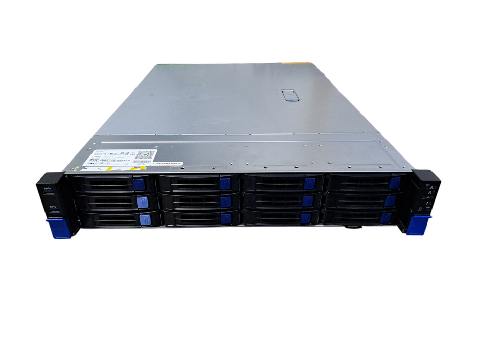 SuperCloud R2218 T12 2U Barebones Server | 12x 3.5", 2x 2.5" | 2x 1200W READ