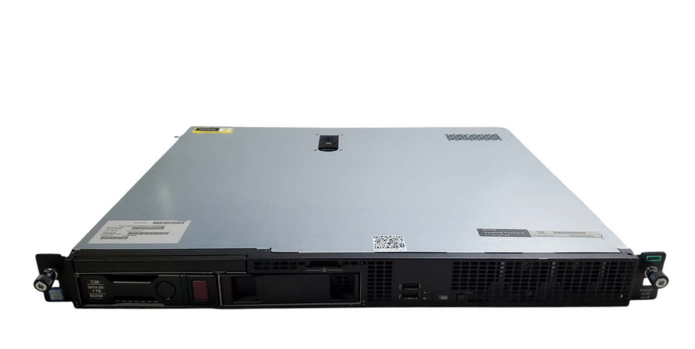 HPE ProLiant DL20 Gen9 - 1x Xeon E3-1230 v6, 16GB DDR4, B140i - No HDD