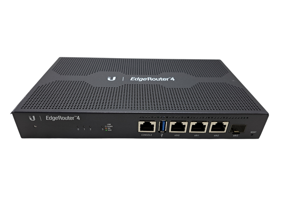Ubiquiti EdgeRouter 4 ER-4 | 4-Port Gigabit Ethernet Router