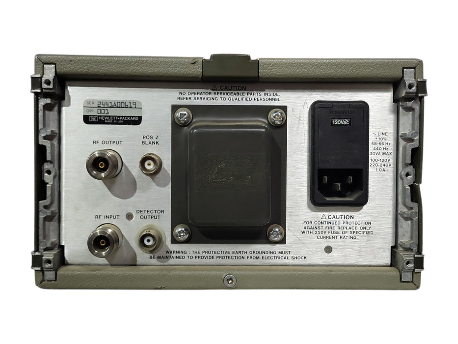 HP / Agilent 8349A Microwave Amplifier 2-20Ghz, READ