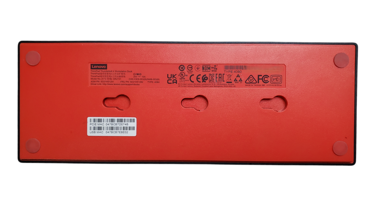 Lenovo ThinkPad Thunderbolt 4 Docking Station 300W 40B0 (Dock ONLY)