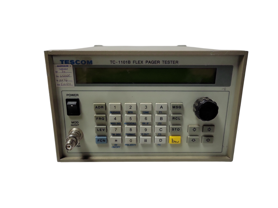 TESCOM TC-1101B Flex Pager Tester