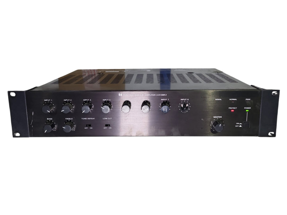 TOA 900 Series II A-912MK2 8-Channel Mixer Power Amplifier 180W