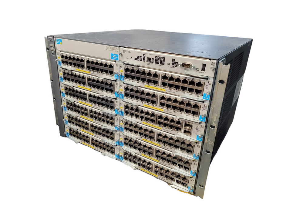 HP E5412 zl 288x 10/100/1000 PoE Network Configuration