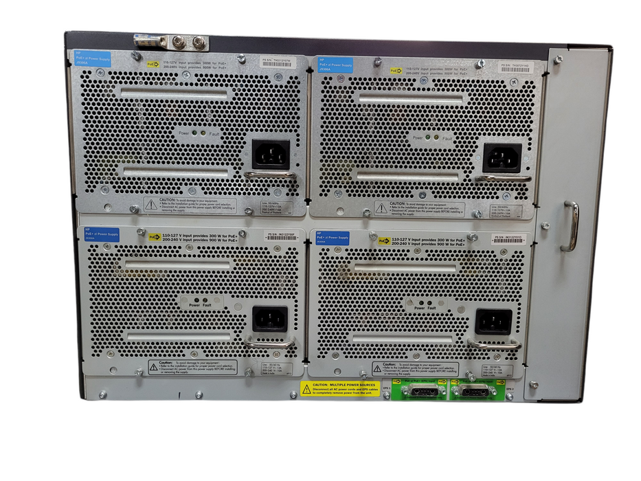 HP E5412 zl 288x 10/100/1000 PoE Network Configuration