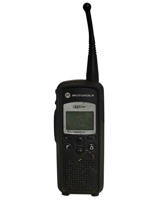 Motorola DTR650 Two-Way Digital Business Radio Walkie Talkie Portable, READ