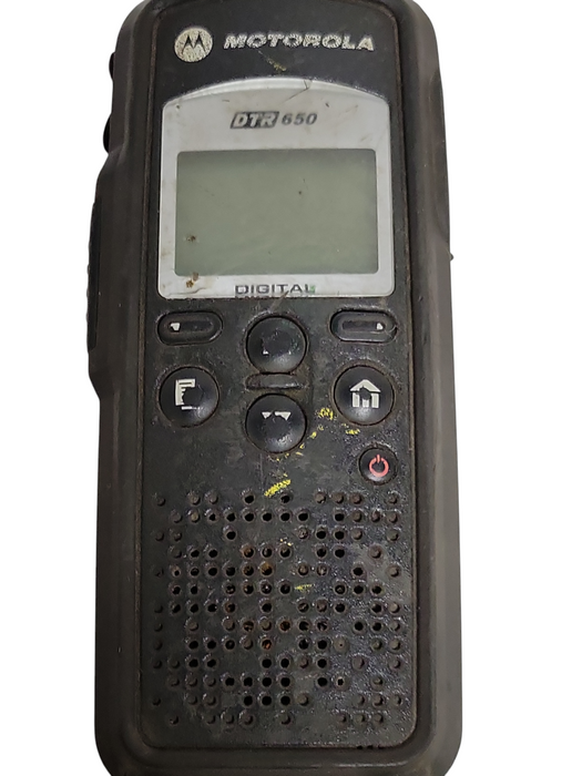 Motorola DTR650 Two-Way Digital Business Radio Walkie Talkie Portable, READ
