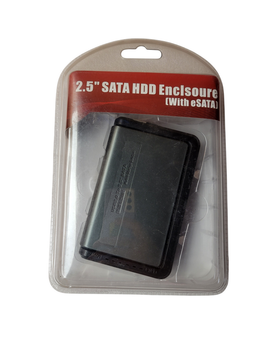 2.5" SATA HDD Enclosure (with eSATA)