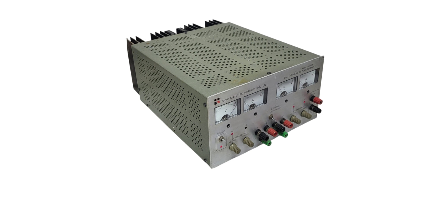 Vintage TOPWARD ELECTRIC TPS-4000 Dual-Tracking DC Power Supply | READ