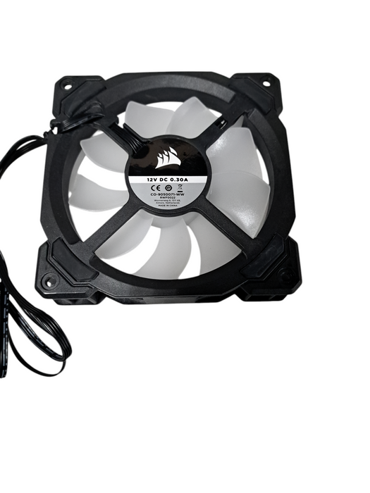 3x Assorted Corsair 120mm Fans | 2x RWF0016 1x RWF0022 | 12V 0.3A