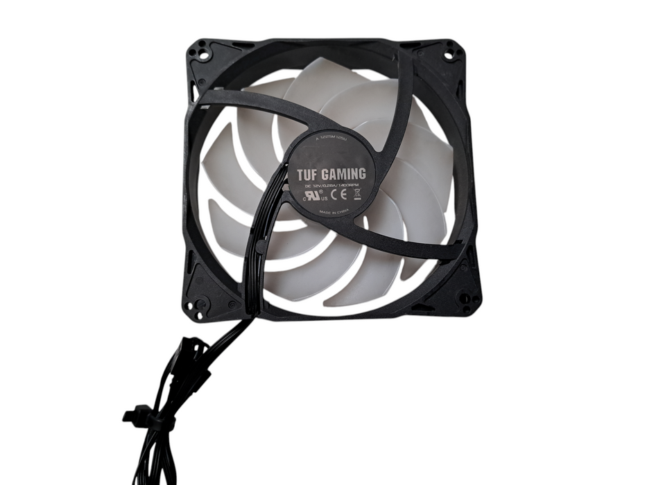 Lof of 3x ASUS TUF Gaming A1225M 125U 120mm ARGB Case Fan | 12V 0.28A 1400RPM