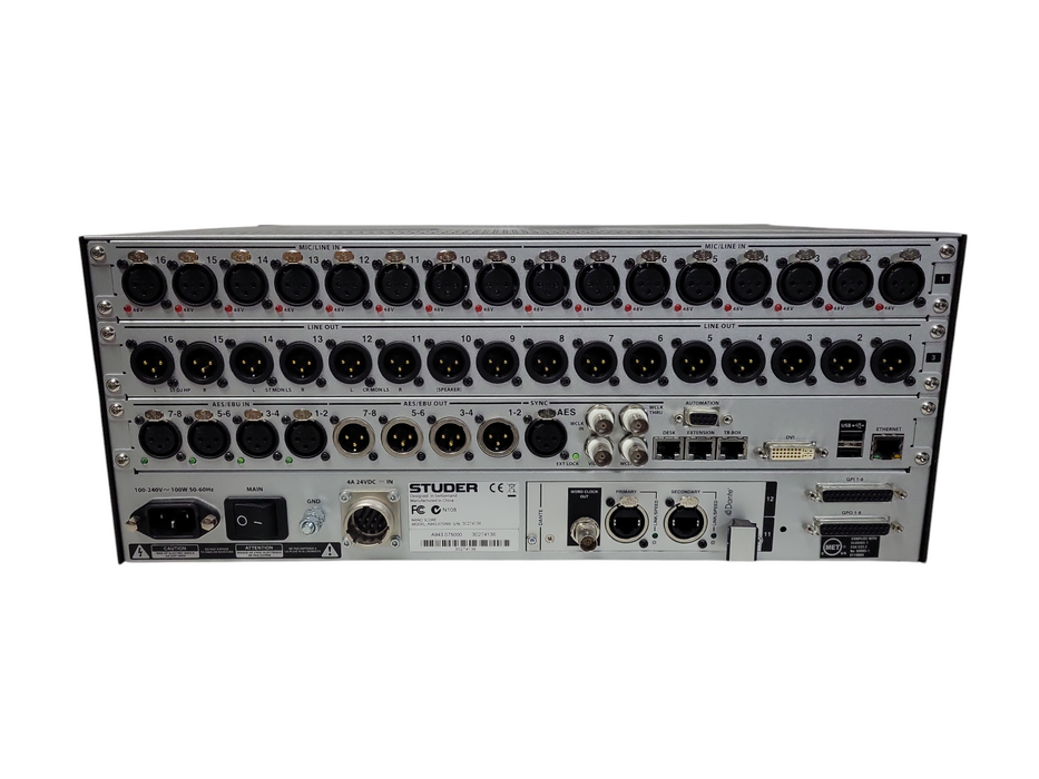 Studer  Broadcast Mixing Console NANO SCORE